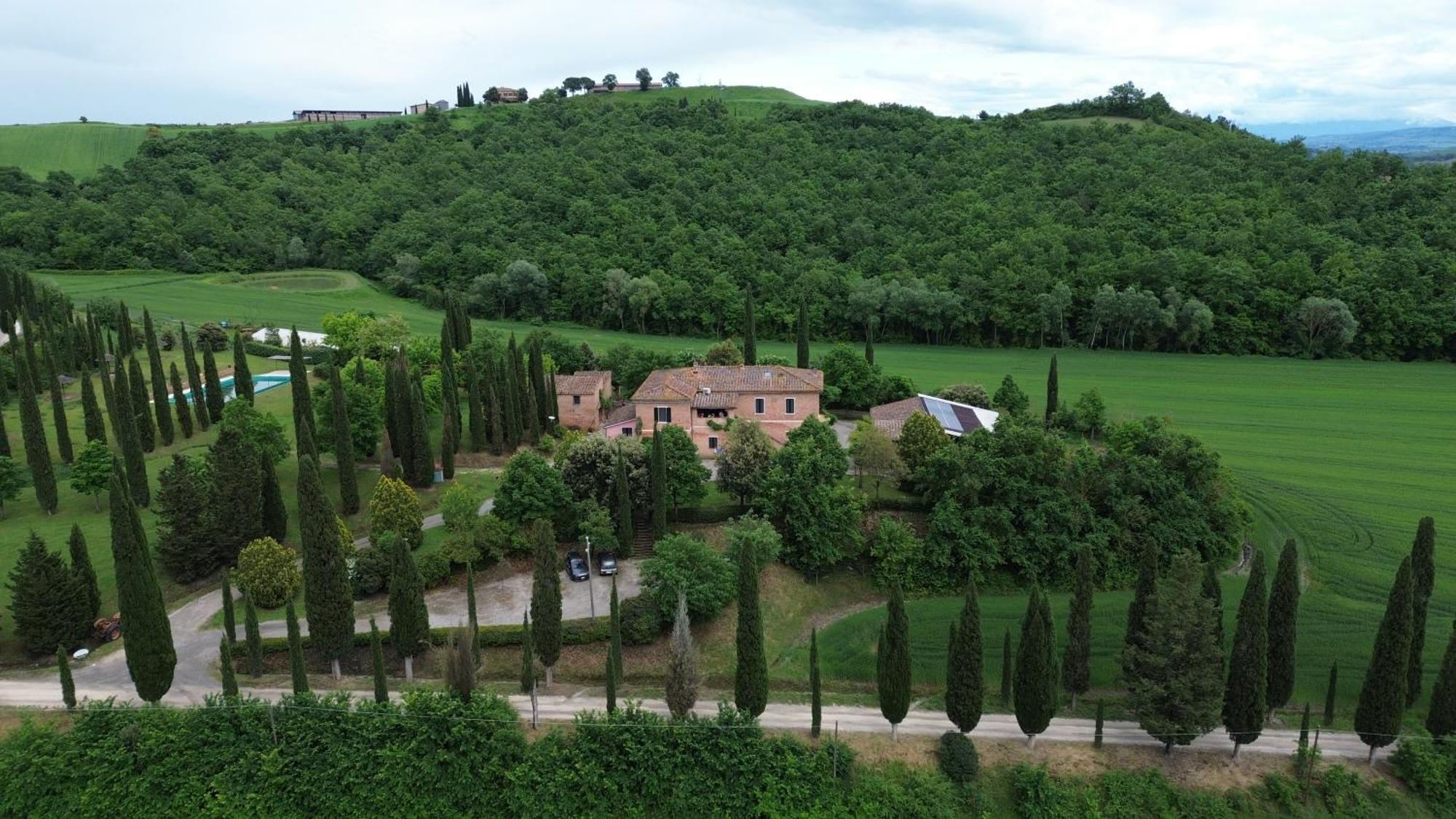 Agriturismo Sant'Alfredo Monteroni dʼArbia Eksteriør bilde