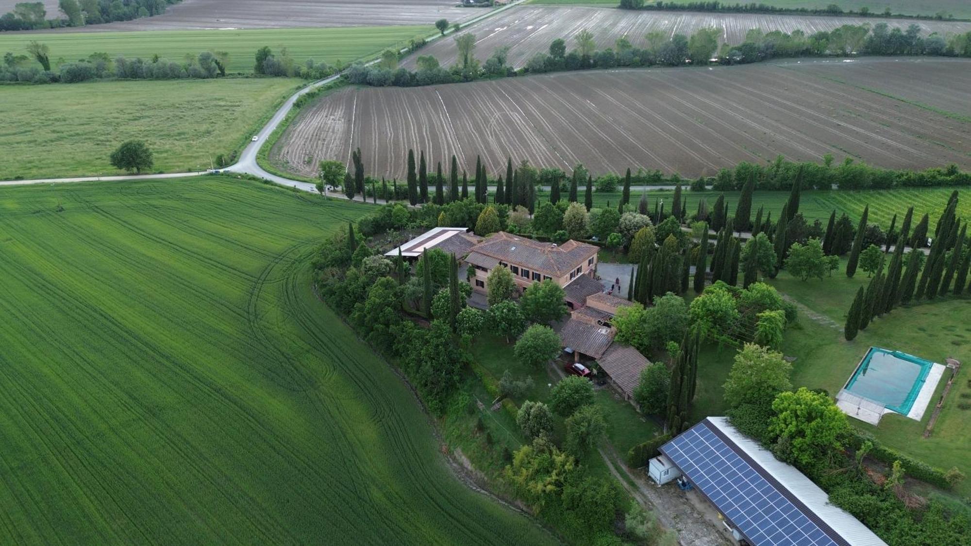 Agriturismo Sant'Alfredo Monteroni dʼArbia Eksteriør bilde