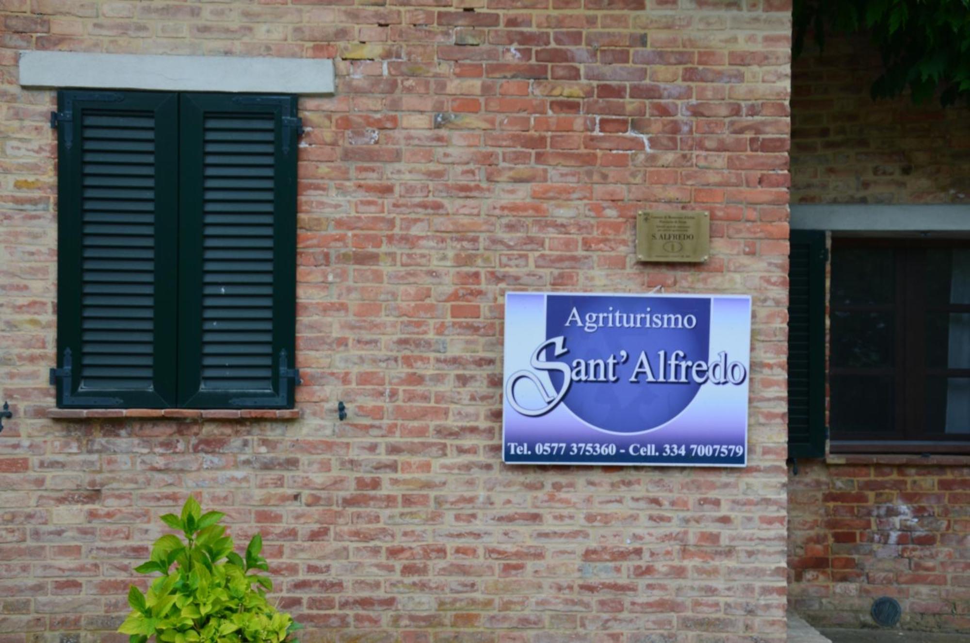 Agriturismo Sant'Alfredo Monteroni dʼArbia Eksteriør bilde